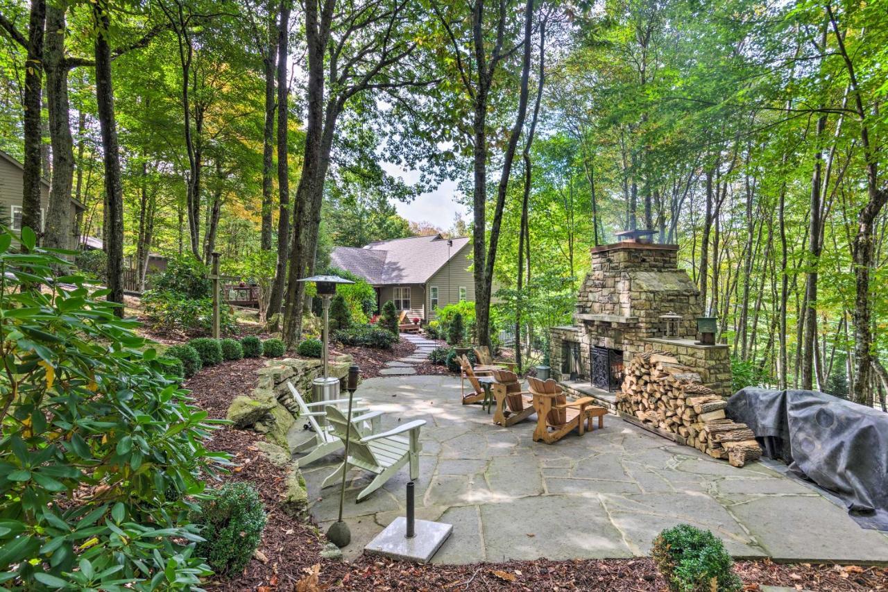 Stunning Beech Mountain Cabin With Porch And Hearth Villa Exterior photo