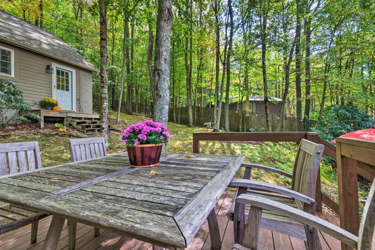 Stunning Beech Mountain Cabin With Porch And Hearth Villa Exterior photo