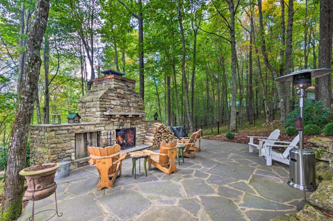 Stunning Beech Mountain Cabin With Porch And Hearth Villa Exterior photo